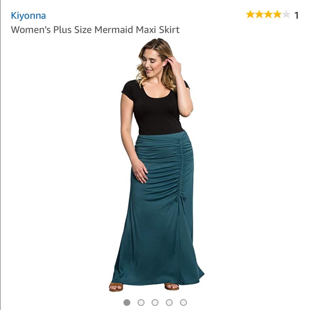 Kiyonna mermaid maxi skirt